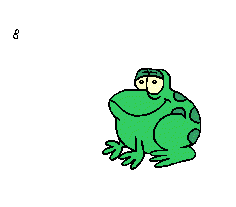 Frog eats - Click image to download.