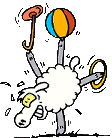 animated cartoon sheep