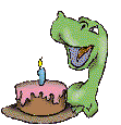 Birthday dino - Click image to download.