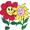 Daisies in love - Click image to download.