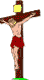 Jesus on cross - Click image to download.