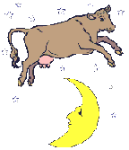 Cow over moon 2 - Click image to download.
