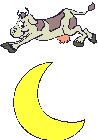 Cow over moon 3 - Click image to download.