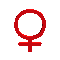 Female sign - Click image to download.