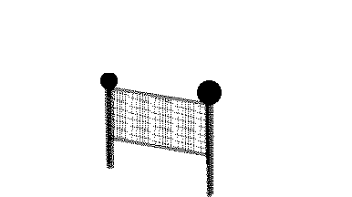 Volleyball net - Click image to download.